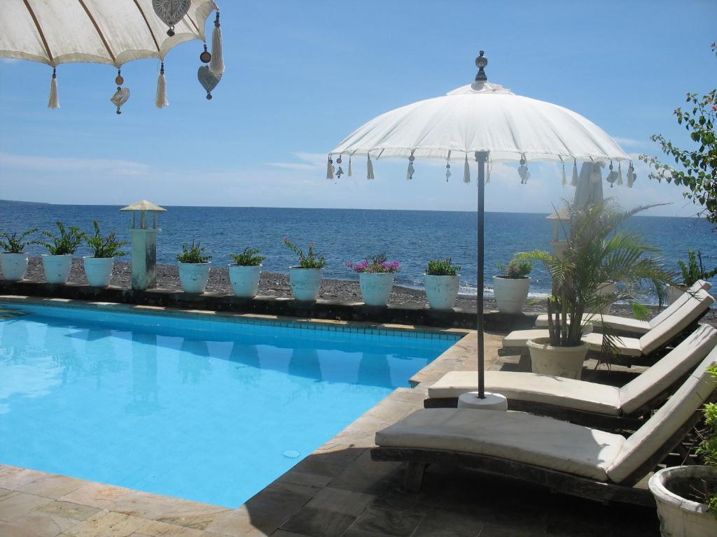 Kembali Beach Bungalows Amed Eksteriør bilde