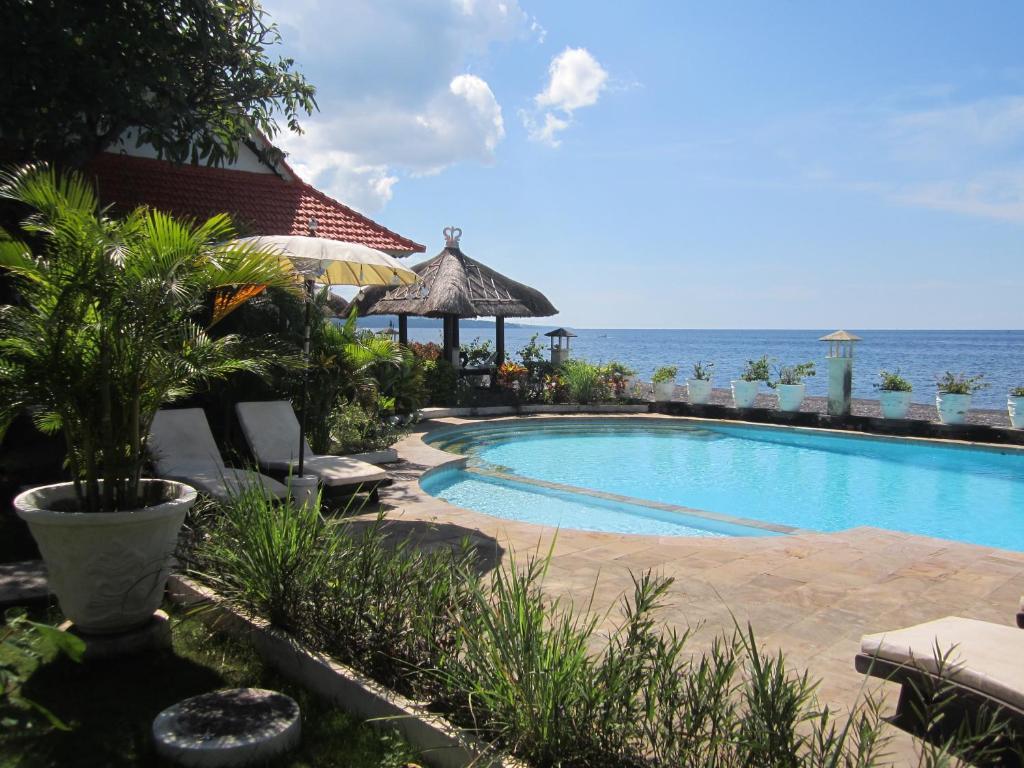 Kembali Beach Bungalows Amed Eksteriør bilde